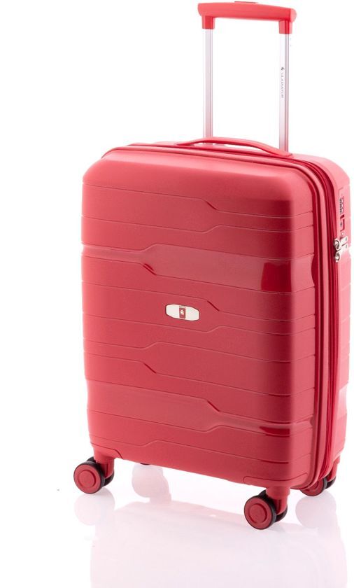 Gladiator - Boxing S - Handbagage Koffer - Exp - 55 cm - TSA slot - rood