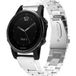 Garmin Bracelet acier Instinct E - 40mm (argent)