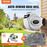 Merkloos EliteNest® Intrekbare Tuinslanghaspel