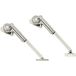 Häfele Support de clapet de frein H3913 Ferrure de clapet 90° avec effet de freinage nickelé, pour cadre en aluminium - gauche
