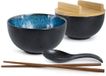 Moritz & Moritz SOLID 2-delige Ramen Bowl Blauw