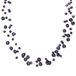 Valero Pearls Layerketting Zwart Onyx 925 Zilver 43cm - Dames
