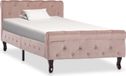 Maison Exclusive - Cadre de lit en velours rose 90 x 200 cm