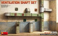 MiniArt Modelbouwpakket Diorama - 35650 Ventilatieschacht Set - 1:35