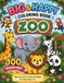 BIG & HAPPY COLORING BOOK: ZOO: 100 Big, Easy & Fun Coloring Pages for Kids Ages 2–6
