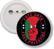 Merkloos / Sans marque KadoExpress Button Met Speld - Free Gaza Save Palestine