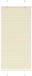 vidaXL Plissé rolgordijn 60x100 cm stofbreedte 59,4 cm polyester crème