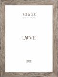 Deknudt Frames S45RH7 Fotolijst, Hout, Grijs/Beige, 20 x 28 cm