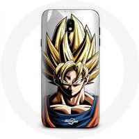 Maniacase Samsung Galaxy J7 2017 Hoesje Goku Wall Dragon Ball Super