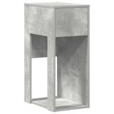 VidaXL Computertorenstandaard met lade 30x44x74 cm betongrijs