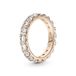 PANDORA ROSE Timeless Ring "funkelnde Reihe" 14k rosévergoldet, Zirkonia 180050C01 54