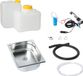 12V Ensemble évier pour camping-cars, lavabo, évier, convient aux Ford Transit, VW Caddy, T2, T3, T4