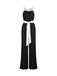 Karl Lagerfeld Combinaison plissée Noir Taille : 42