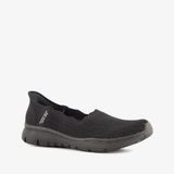 Skechers Slip-ins: Seager dames instappers zwart - Maat 39