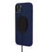 Decoded Siliconen MagSafe iPhone 14 Plus Hoesje Blauw
