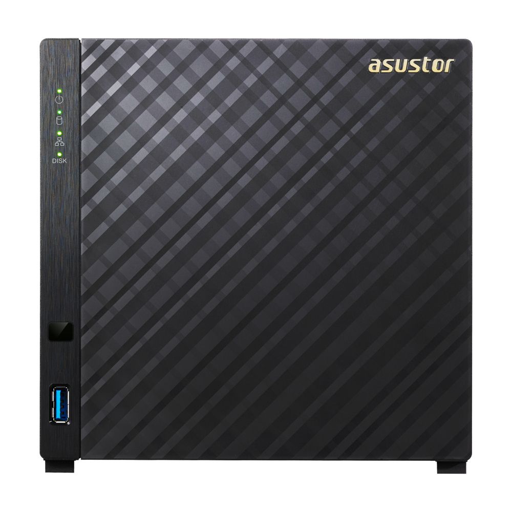 ASUS AS3204T v2 NAS Intel® Celeron® 2 GB DDR3L 0 TB ADM Zwart