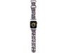 Hello Kitty Siliconen Hoofd- en Strepenband voor Apple Watch 38/40/41 mm - Zwart
