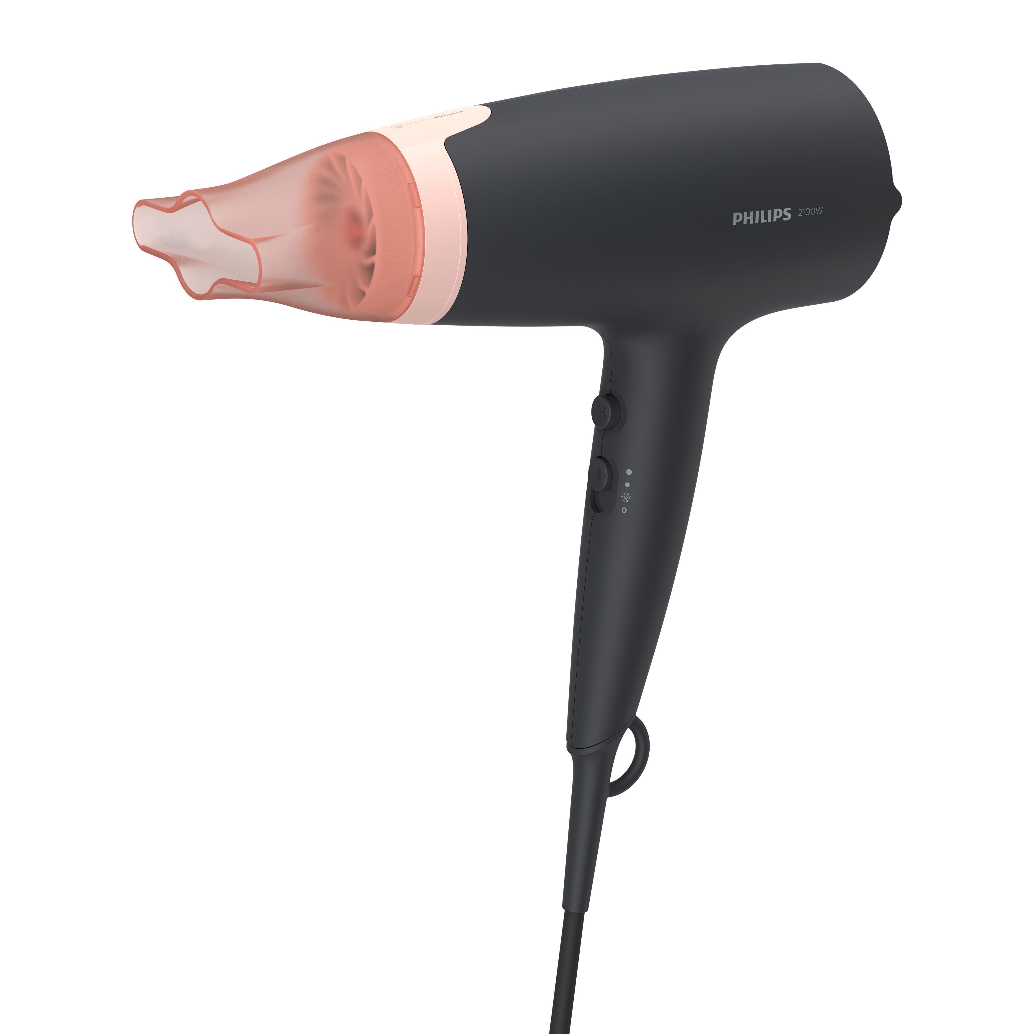 Philips 3000 series BHD350/10 - Föhn - Zwart/Roze