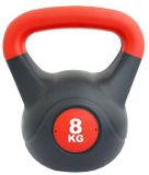 Softee Kettlebell Rood/Zwart 8 kg