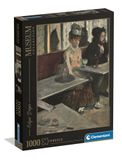 Clementoni - Puzzel met 1000 delen kunst voor volwassenen en jongens, Museum Collection, Dans Un Café, cadeau-idee voor dames en heren, Made in Italy, 70 x 50 cm, 37090