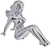 Grand General 48410 Chrome Zittend Lady Hood Ornament