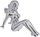 Grand General 48410 Chrome Zittend Lady Hood Ornament