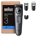 Braun Baardtrimmer Series 3 BT3525 + 4 accessoires, 40 lengte-instellingen, extra scherp lemmet, grijs