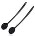 Omgoods - Set de 2 brosses corporelles en silicone avec longs manches