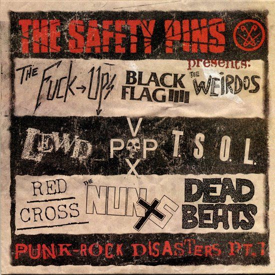 Sonic Rendezvous Safety Pins - Punk Rock Disasters (CD)