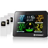 Bresser Optics 7000023 digitale weerstation Zwart LCD DC/batterij
