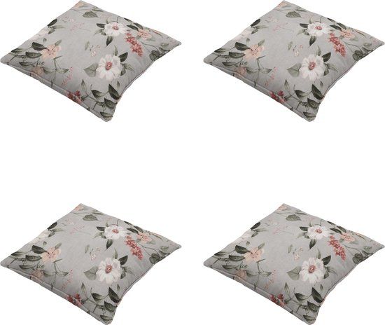 Madison Sierkussen Julliete Multikleur 50x50x10cm Set van 4