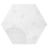 roba 213007 Playpen Matras - 112 x 97 cm - Wit