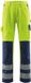 Mascot Safe Compete Werkbroek met kniezakken hi-vis geel/marine C50