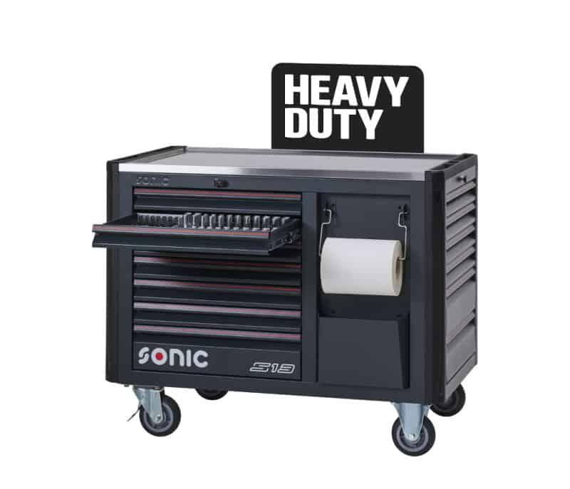 SONIC Equipment Sonic Sonic NEXT S13 540-delige gereedschapswagen HEAVY DUTY