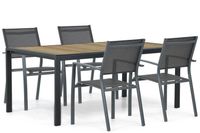 Lifestyle Garden Furniture Lifestyle Lifestyle Sella/Valence 180 cm dining tuinset 5-delig
