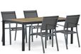 Lifestyle Garden Furniture Lifestyle Lifestyle Sella/Valence 180 cm dining tuinset 5-delig