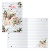 DOHE Kerstkaarten, 6 stuks, 11,5 x 17 cm (gesloten), inclusief envelop