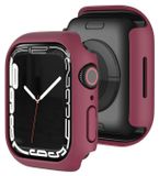 Wigento Apple Watch TPU-siliconen beschermhoes voor Serie 9 / 8 / 7, 45mm