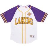 Hardwood Classics Maillot NBA Practice Day boutonne sur le devant pour homme Loslak Blanc