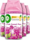 Air Wick Freshmatic Automatische Spray Luchtverfrisser - Pink Sweet Pea - 4 x 250ml