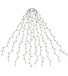 SALCAR Kerstboomverlichting met ring en 10 slingers, 350 leds, kerstboom-lichtketting, sprei, waterdicht, voor 120 cm tot 350 cm dennenboom, kleurrijk