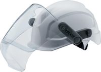 uvex pheos 9906007 Gezichtsscherm Met anti-condens coating, Met anti-kras coating, Incl. UV-bescherming EN 166