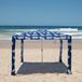 CoolCabanas Beach Cool Cabana Canopy zonnescherm onderdak tent - 20 cm x 160 cm, eenvoudig in te stellen, opvouwbaar tot slechts 3,5 cm, perfect voor familie en achtertuin, UPF 50+, de originele beste