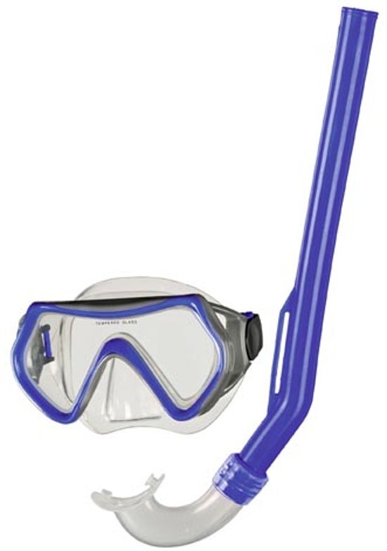 Beco kinder snorkelsetje Pula - blauw - 4