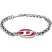 Diesel DX1445040 Heren Armband - Zilverkleurig