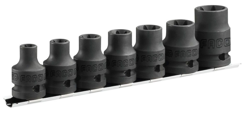 Facom set slagdop 1/2 torx e10-e24