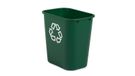 Rubbermaid FG295606GRN Afvalcontainer Rechthoekig Groen