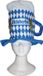 Funny Fashion Beieren bierpul hoed