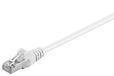 Goobay 93482 Netwerkkabel Wit 2 m Cat5e SF/UTP (S-FTP) Rond