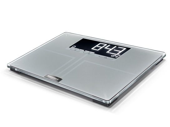 Soehnle Shape Sense Connect 200 - Digital Bathroom Scale - Silver